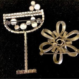 Two antique brooches